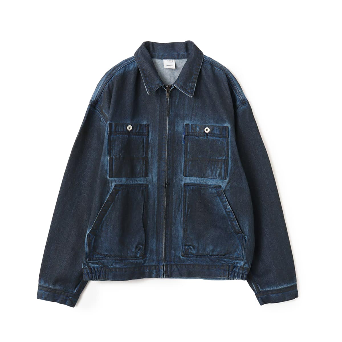 atmos Denim Worker Jacket BLUEのメイン画像
