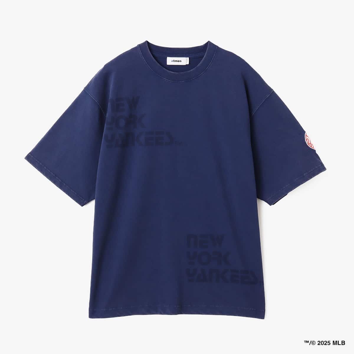 atmos MLB Fade Color Logo T-shirt NAVY（アトモス