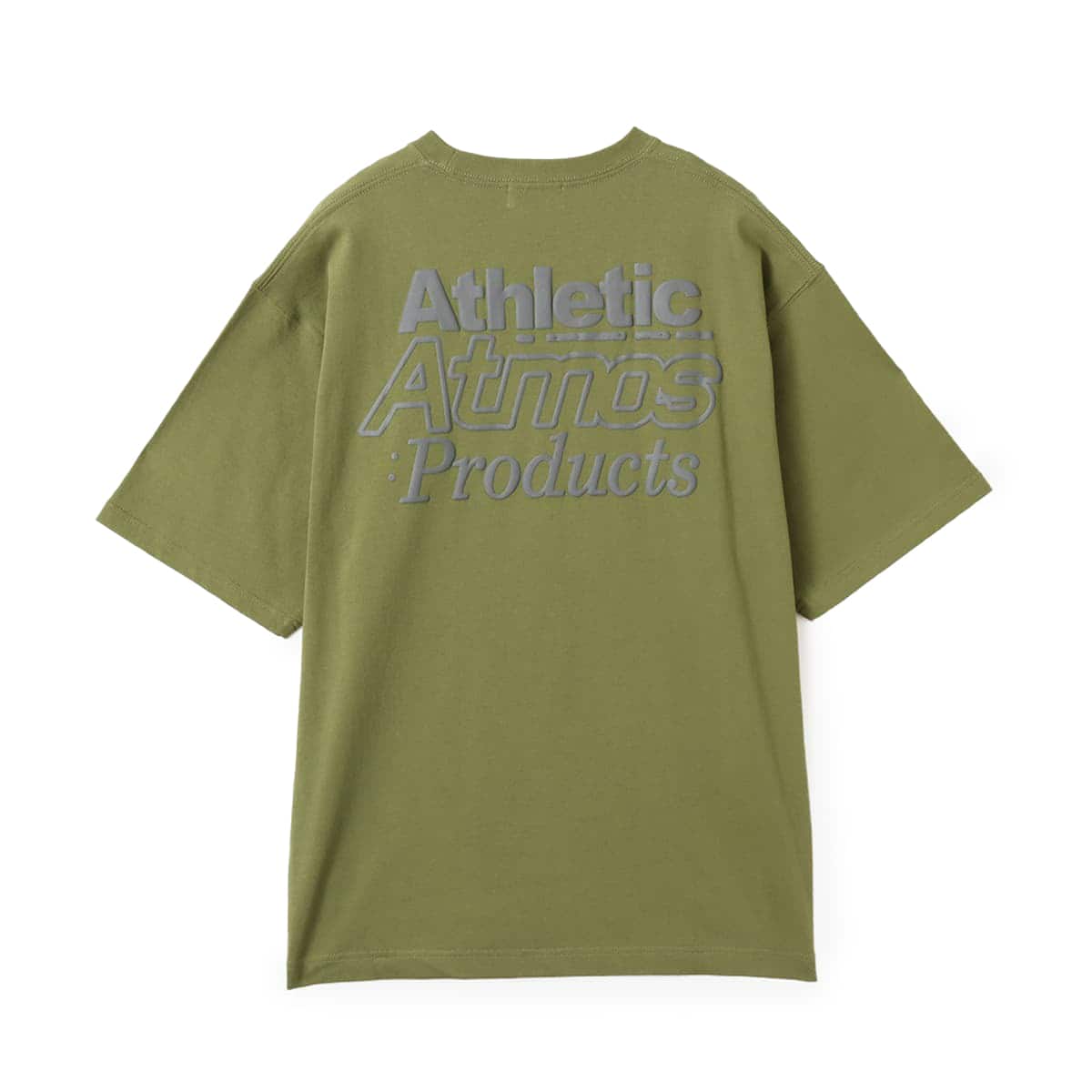 atmos Back Logo T-shirt KHAKIのメイン画像