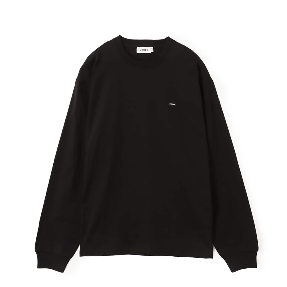 atmos PATCH LOGO LS T-Shirt BLACKのメイン画像