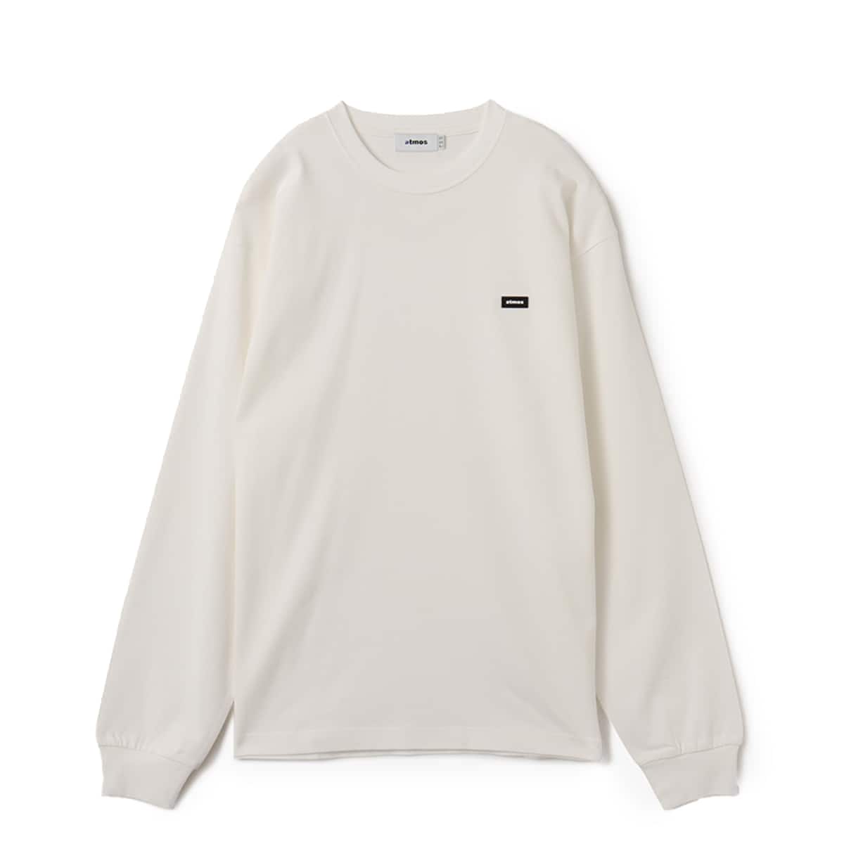 atmos PATCH LOGO LS T-Shirt WHITE(アトモス パッチ ロゴ LS T atmos PATCH LOGO LS T-Shirt WHITE(アトモス パッチ ロゴ LS T