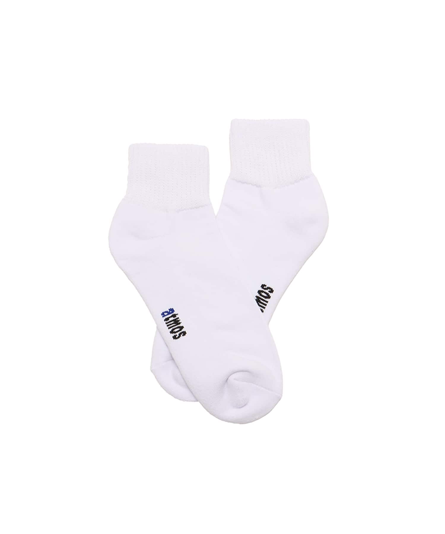atmos Quarter Length SOCKS WHITEのメイン画像