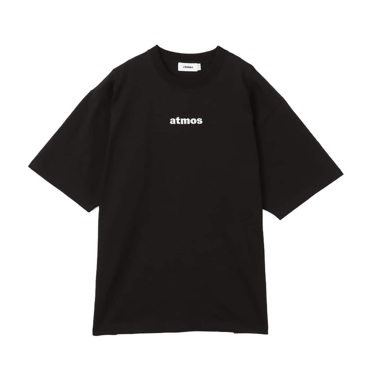 atmos Embroidery Classic Logo T-shirt BLACKのメイン画像