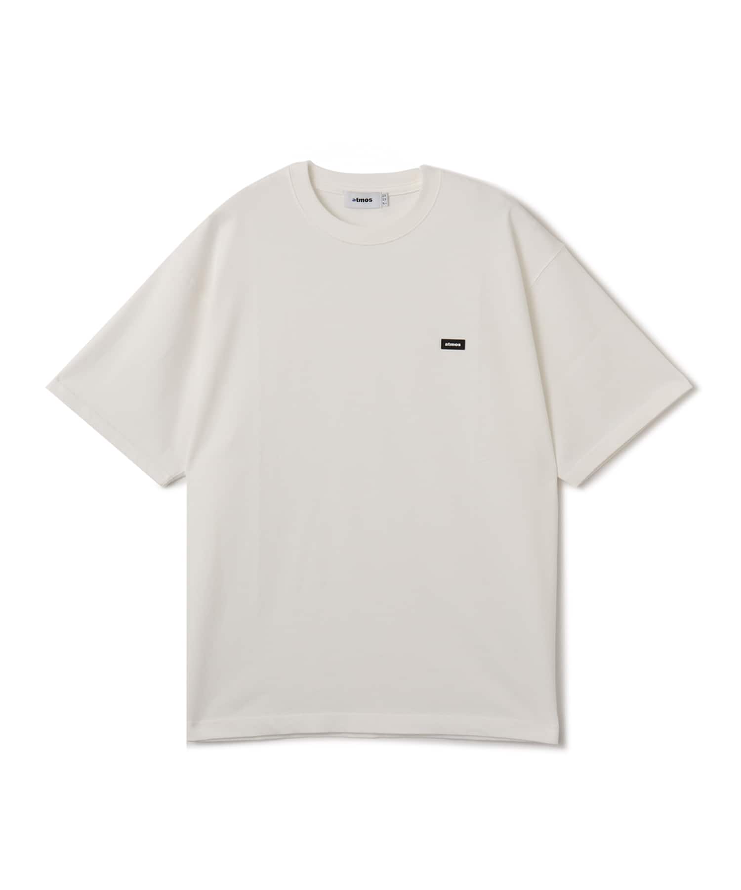 atmos PATCH LOGO T-Shirt WHITEのメイン画像