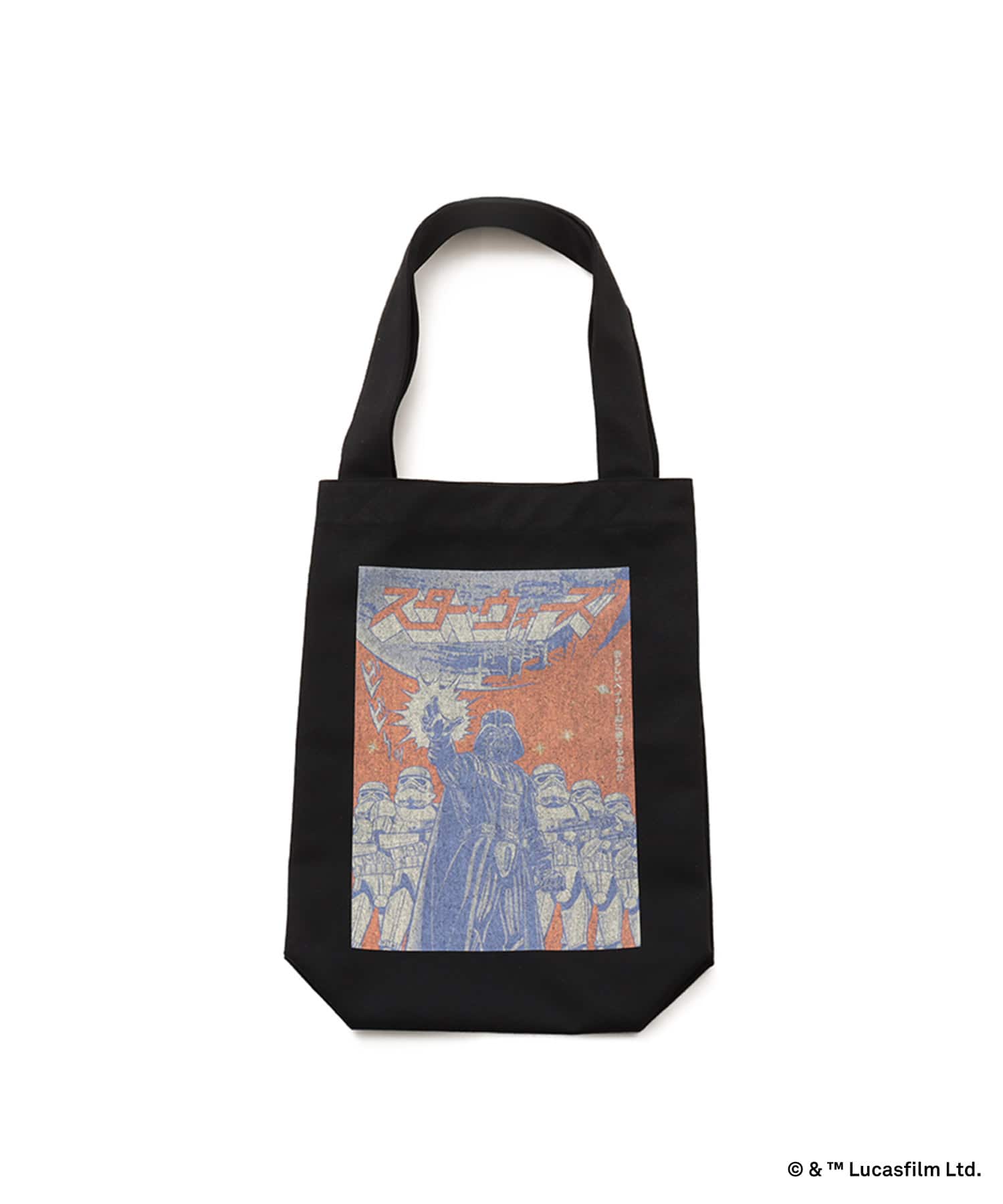 atmos [STAR WARS] POSTER Tote Bag BLACKのメイン画像