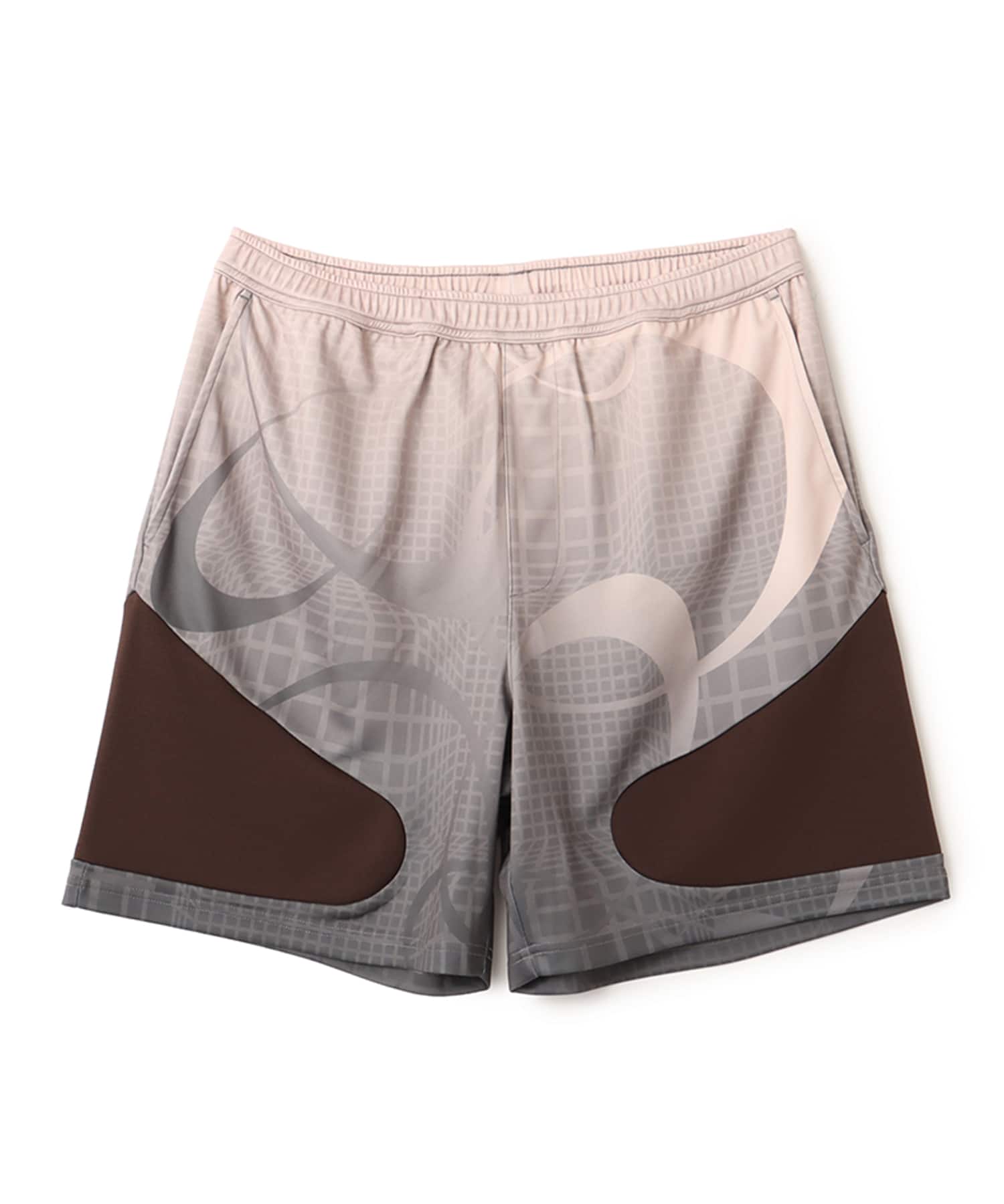 atmos Soccer Printed Shorts BROWNのメイン画像