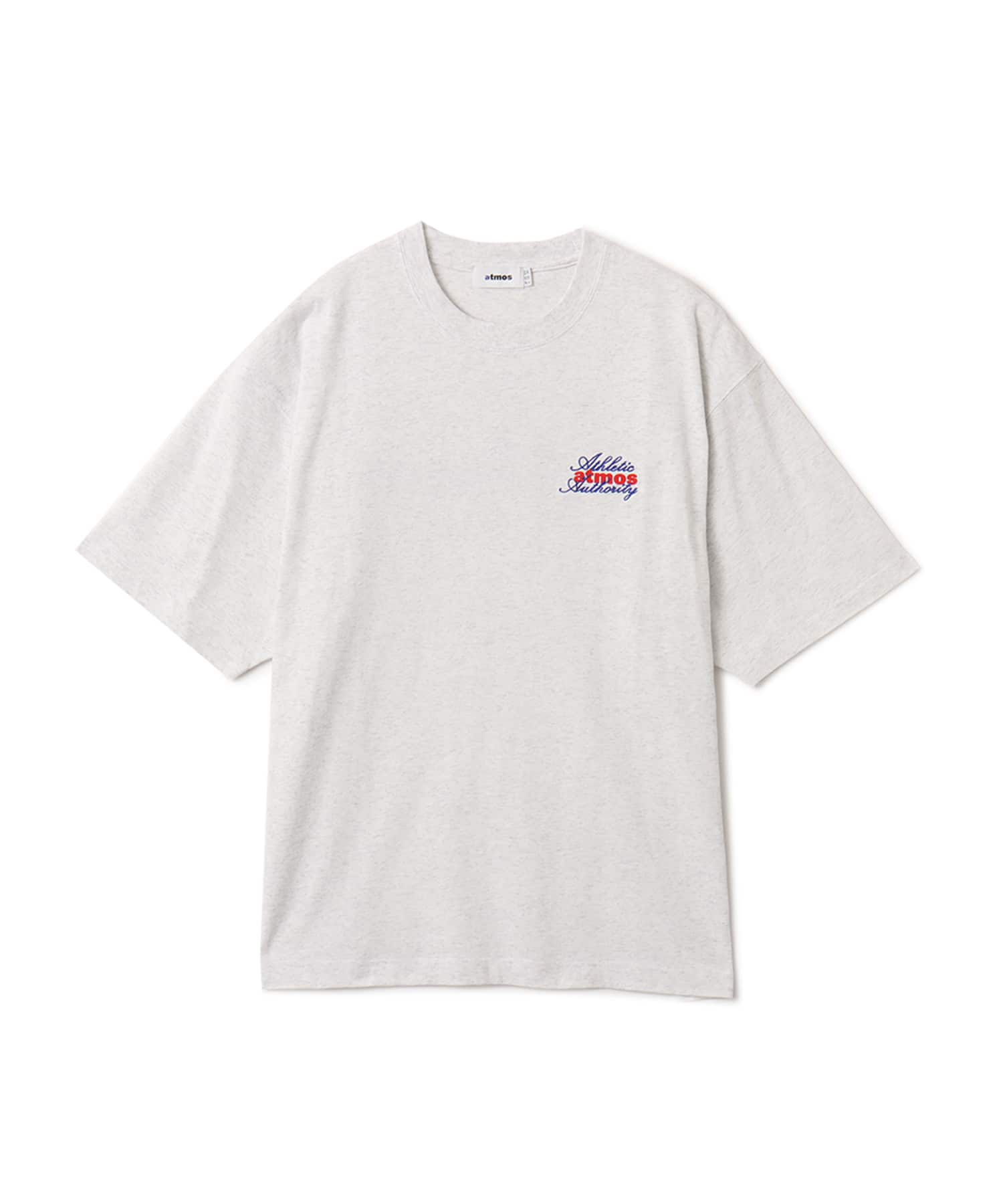 atmos Print & Embroidery T-shirt GRAYのメイン画像