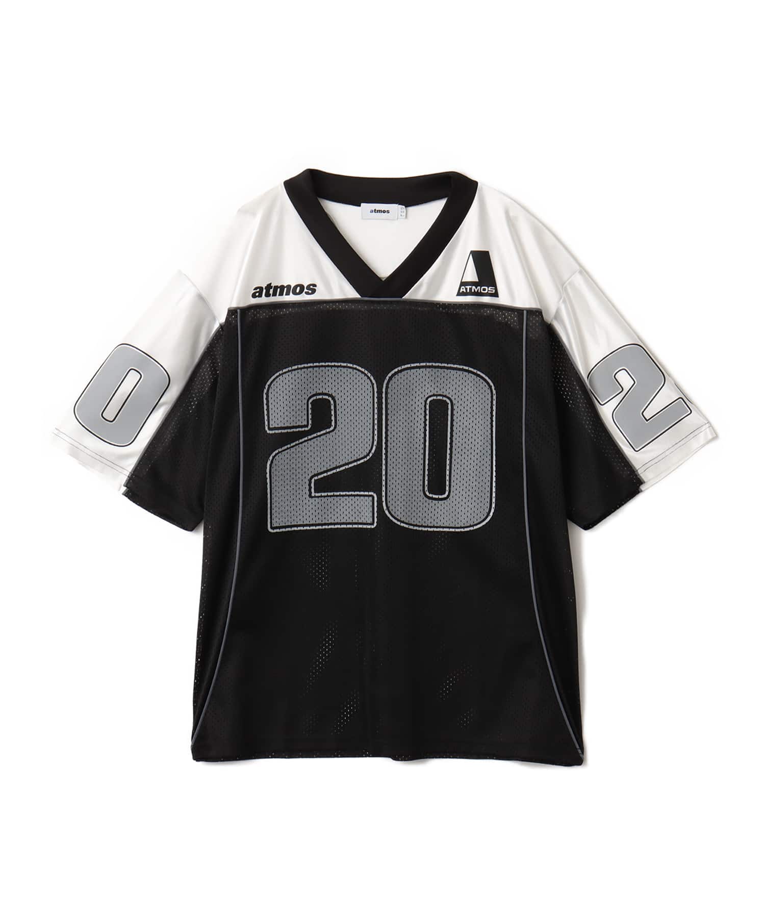 atmos Mesh Football Shirt BLACKのメイン画像