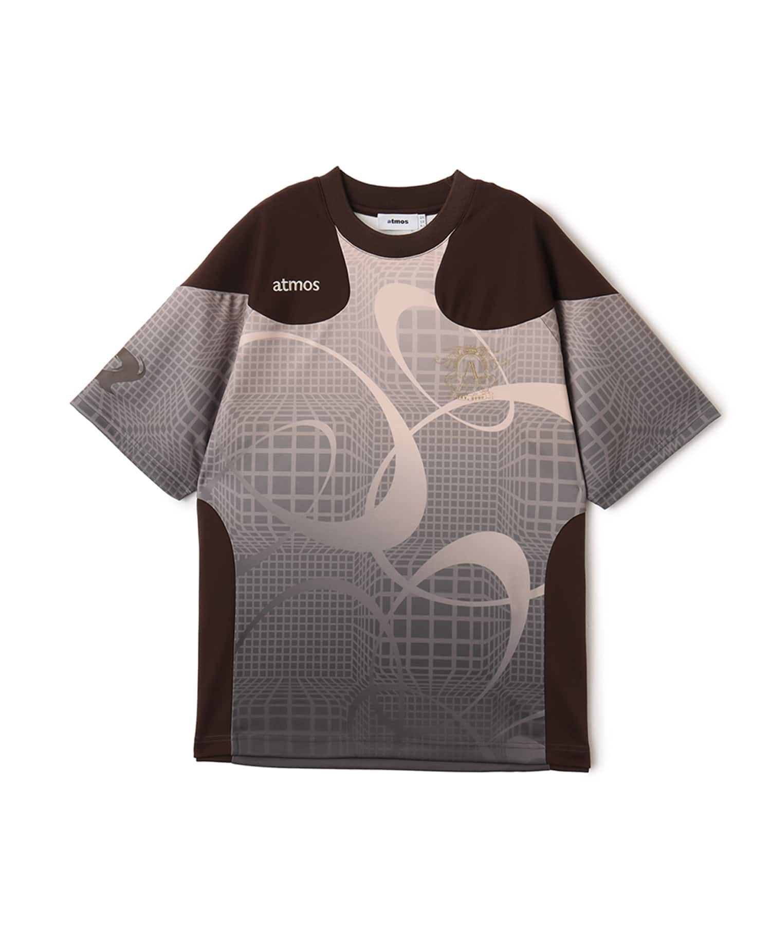 atmos Soccer Jersey Game Shirt BROWNのメイン画像