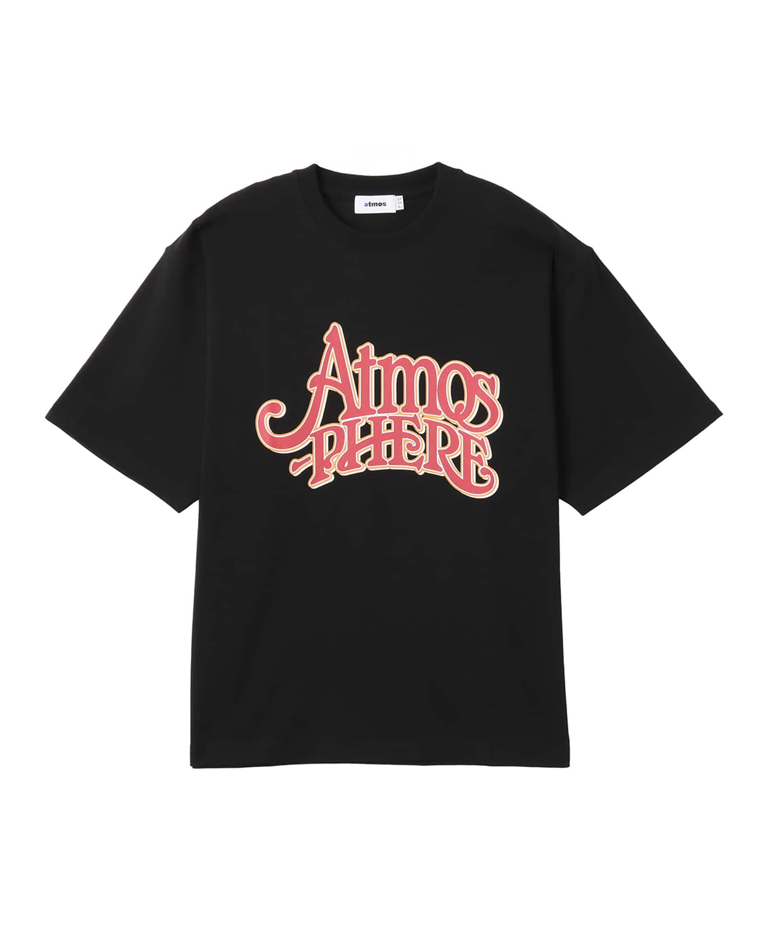 atmos atmosphere T-shirt BLACKのメイン画像