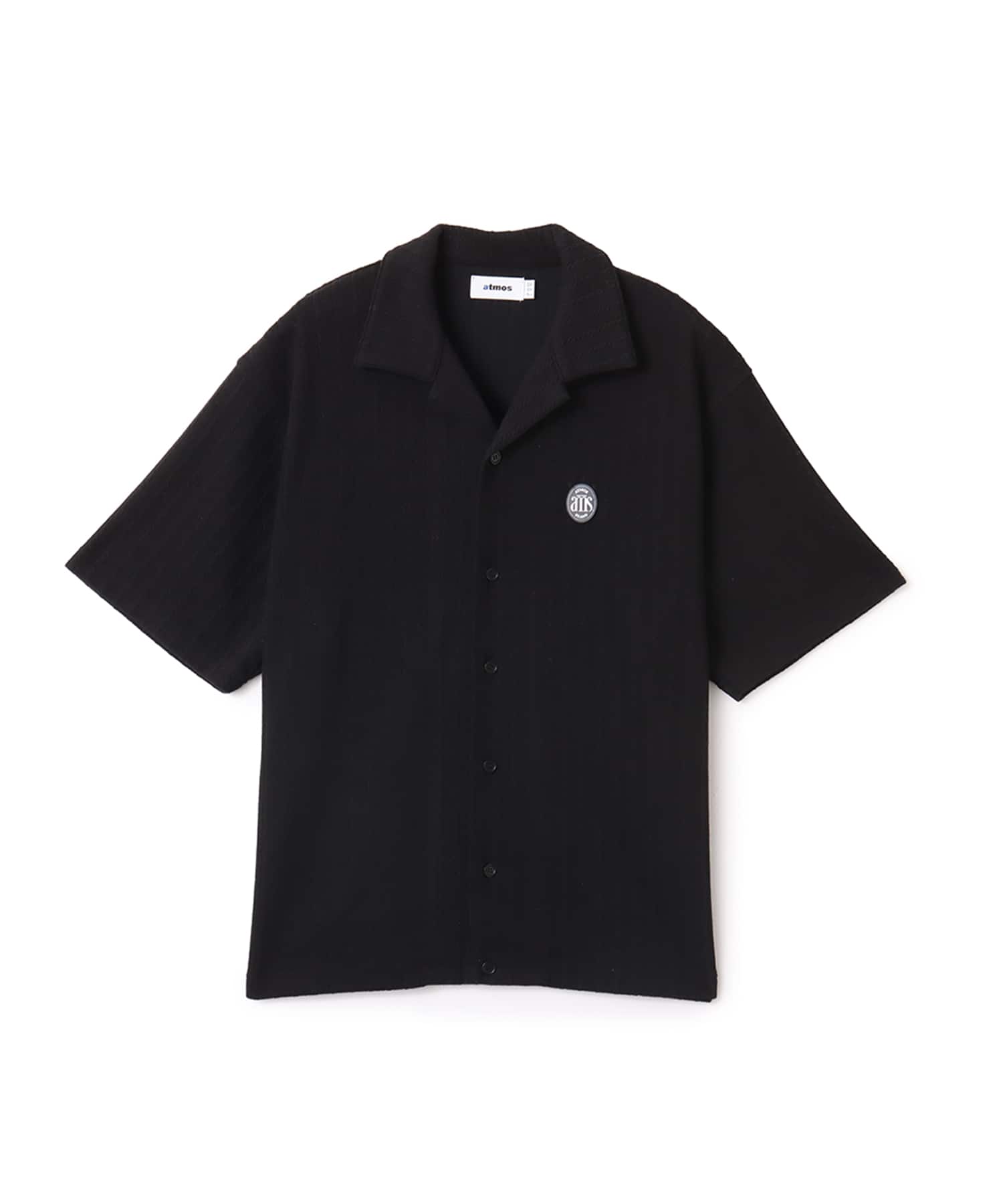 atmos Links Vacation Cut & Sewn Shirt BLACKのメイン画像