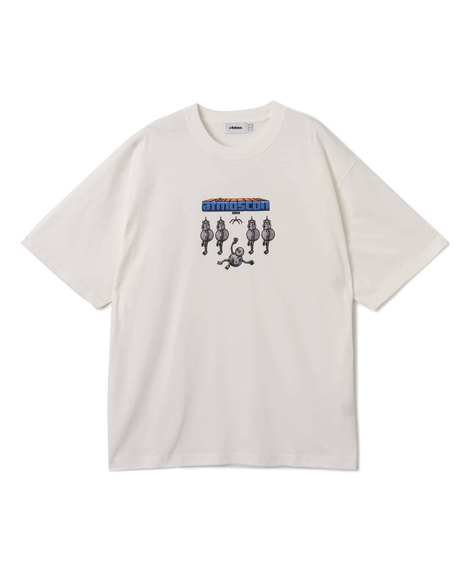 atmoscon2025 T-shirt 1 WHITEのメイン画像