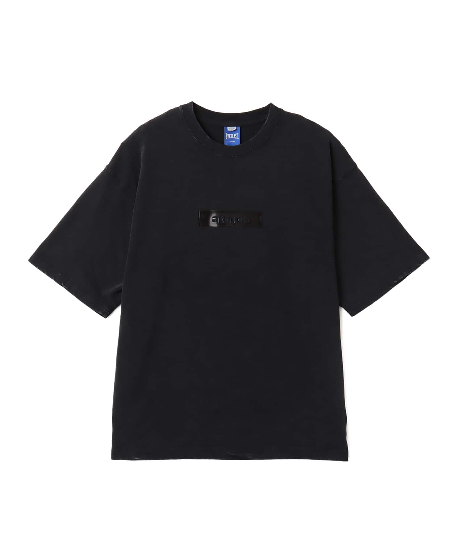 atmos x EVERLAST Vintage Finish T-shirt BLACKのメイン画像