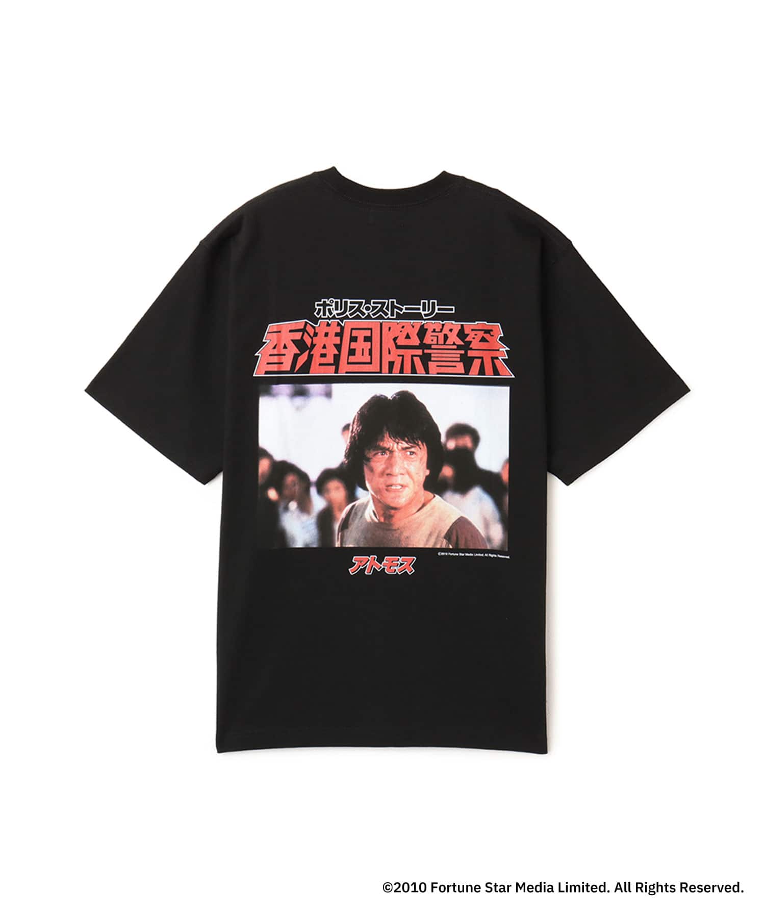 POLICE STORY x atmos Back Print T-shirt BLACKのメイン画像