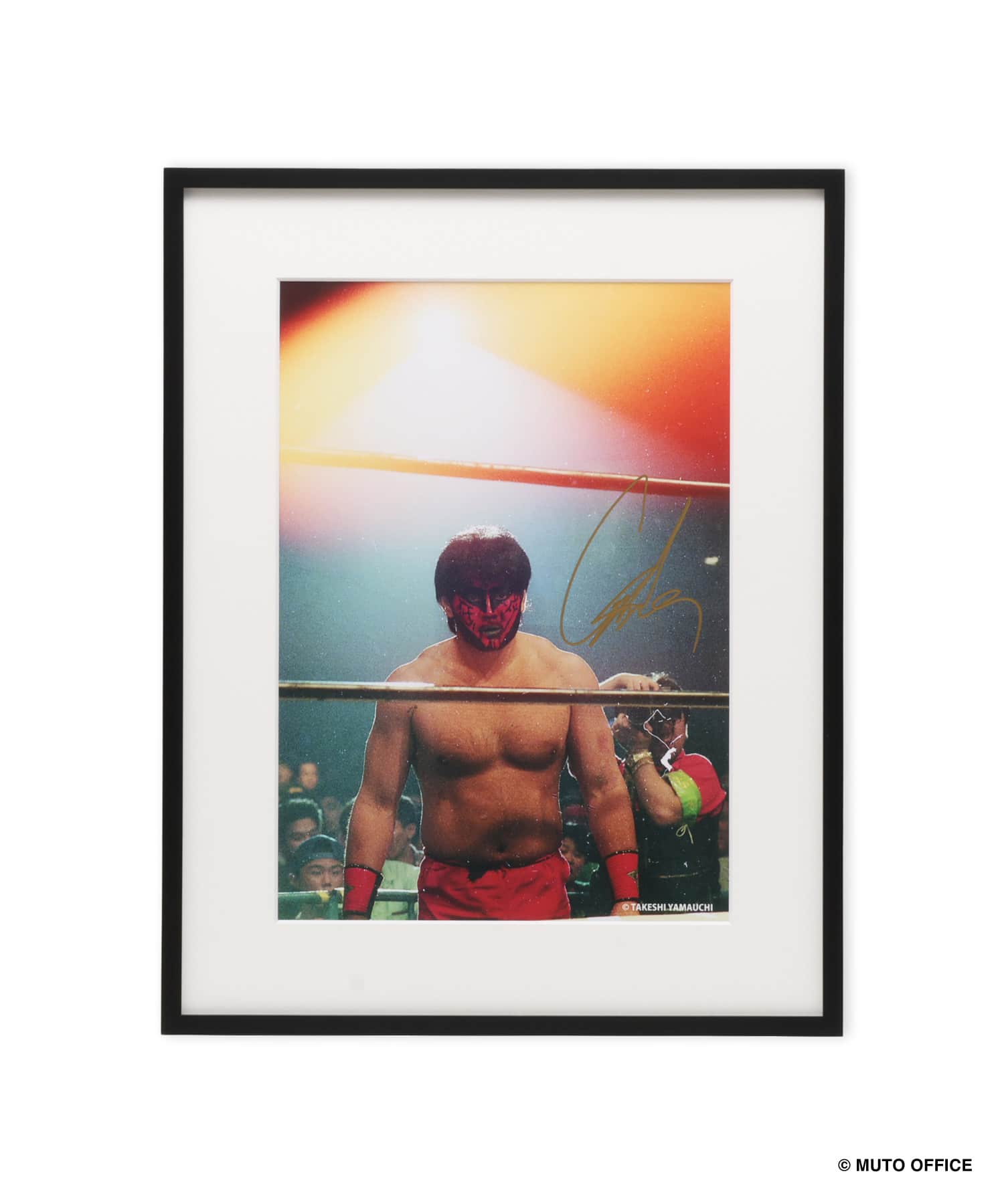 atmos The Great Muta Signed Photo Frame #4 MULTIのメイン画像
