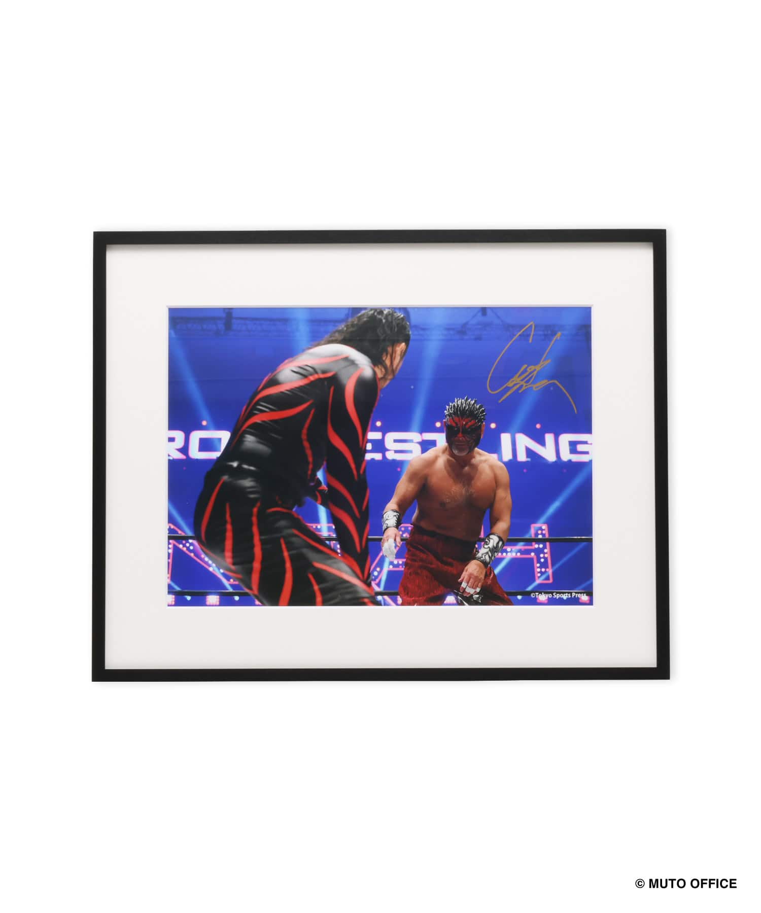 atmos The Great Muta Signed Photo Frame #8 MULTIのメイン画像