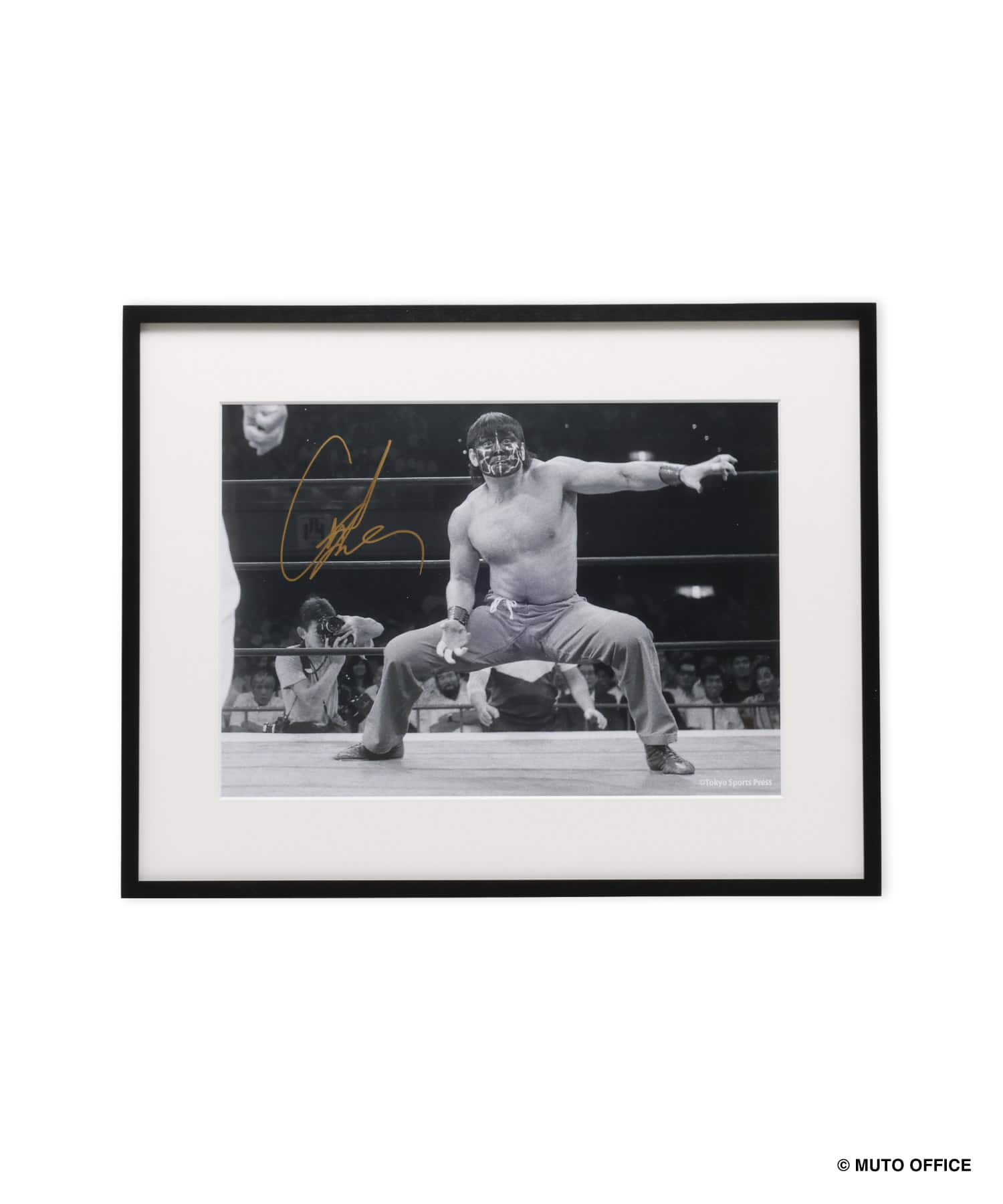 atmos The Great Muta Signed Photo Frame #9 MULTIのメイン画像