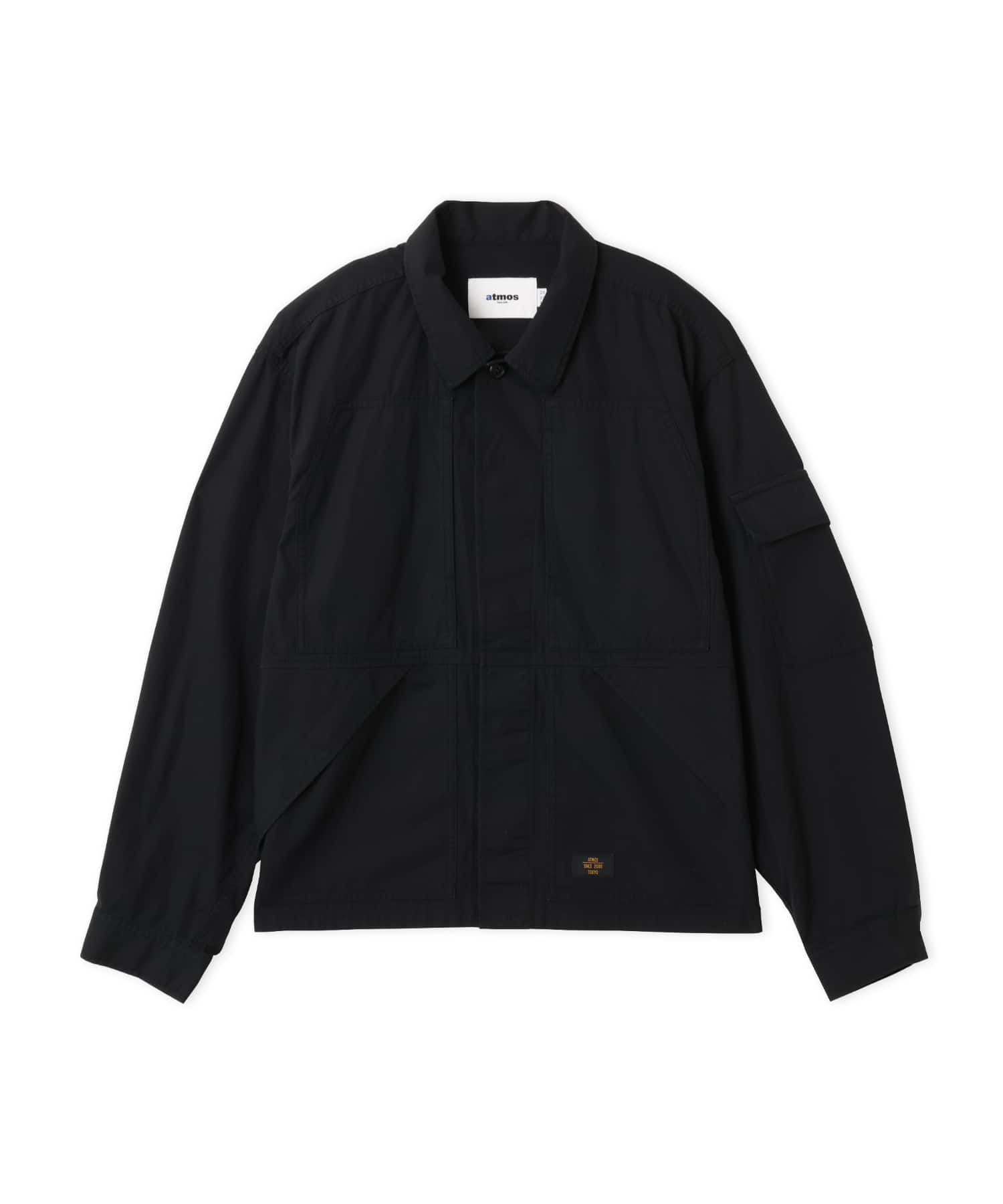 atmos Cotton Military Jacket BLACKのメイン画像