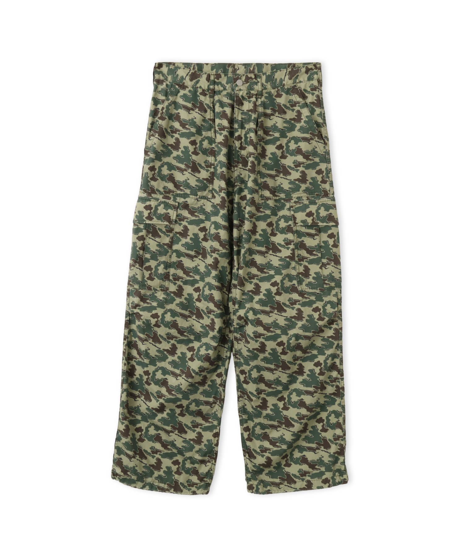 atmos Cotton Military Cargo Pants CAMOUFLAGE KHAKIのメイン画像