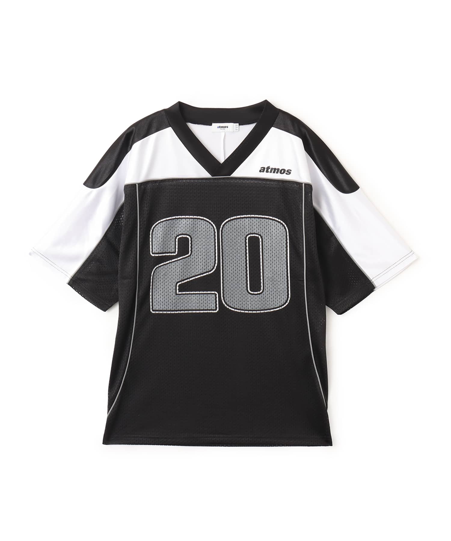 atmos Mesh Football Shirt BLACKのメイン画像