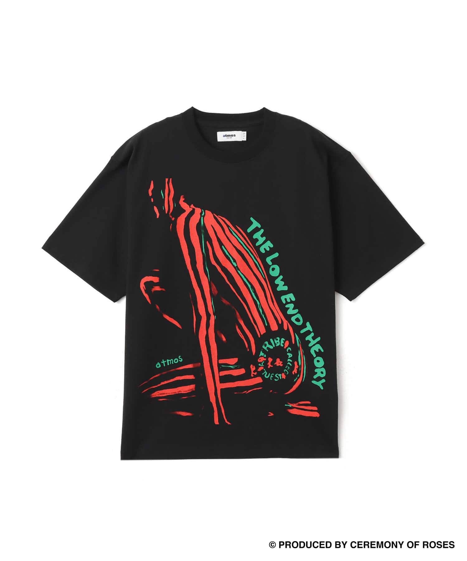 atmos x ATCQ The Low End Theory T-shirt BLACKのメイン画像