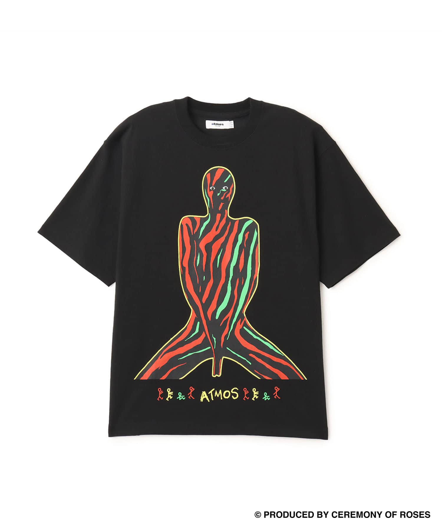 atmos x ATCQ Midnight Marauders T-shirt BLACKのメイン画像
