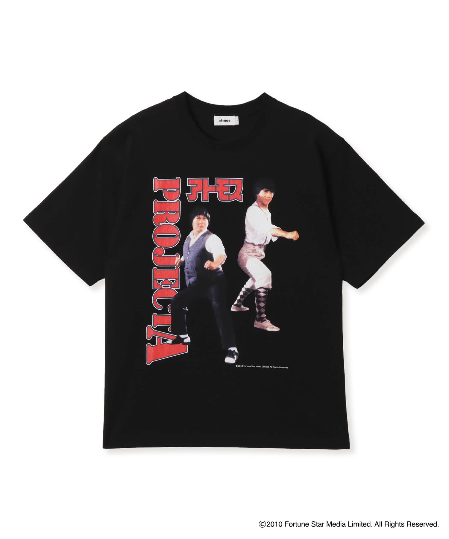 atmos x Project A T-shirt 2 BLACKのメイン画像