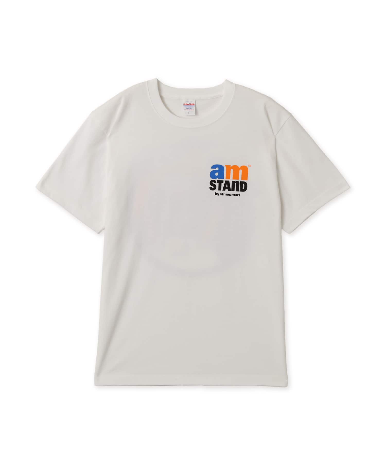 atmos am T-shirt #1 WHITEのメイン画像