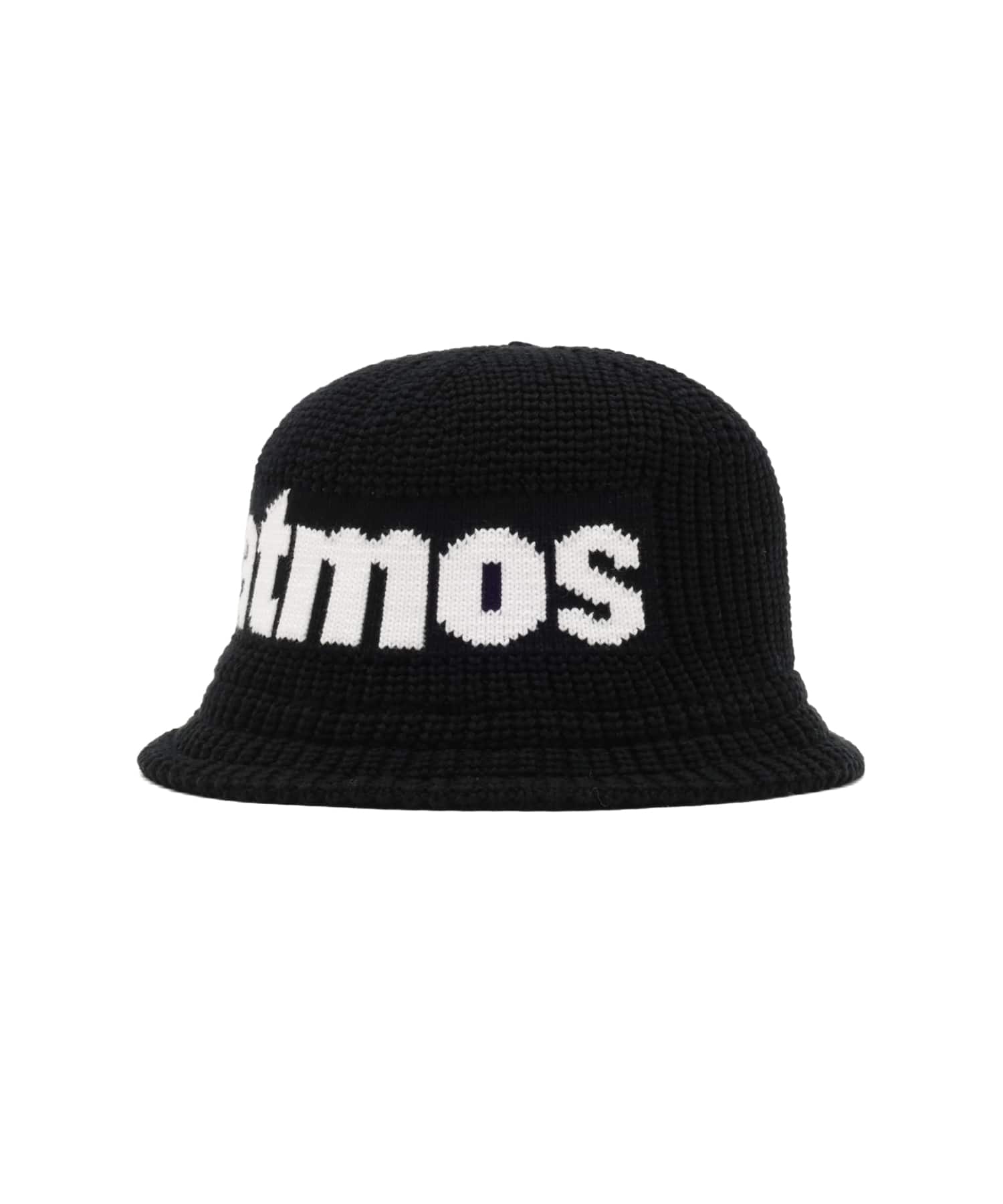 atmos Logo Print Vacation Hat BLACKのメイン画像