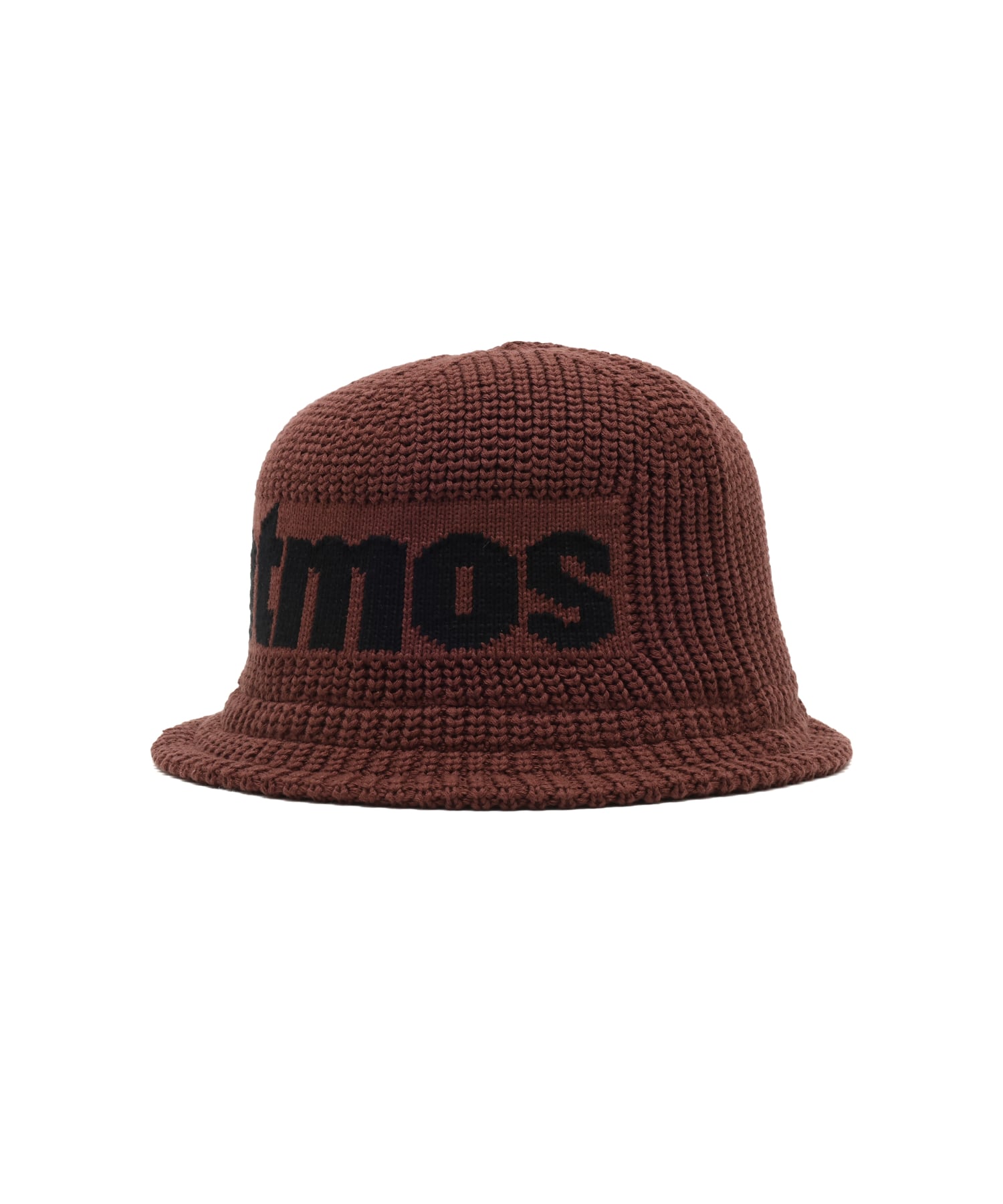 atmos Logo Print Vacation Hat BROWNのメイン画像