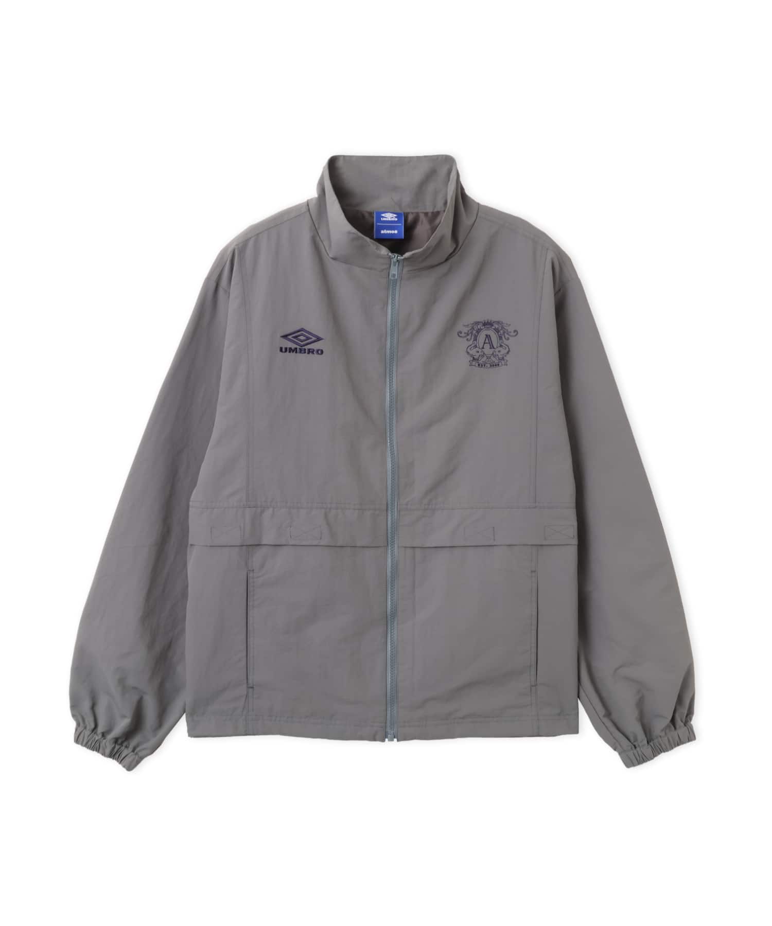 atmos UMBROxatmos Nylon Stand Jacket GRAYのメイン画像