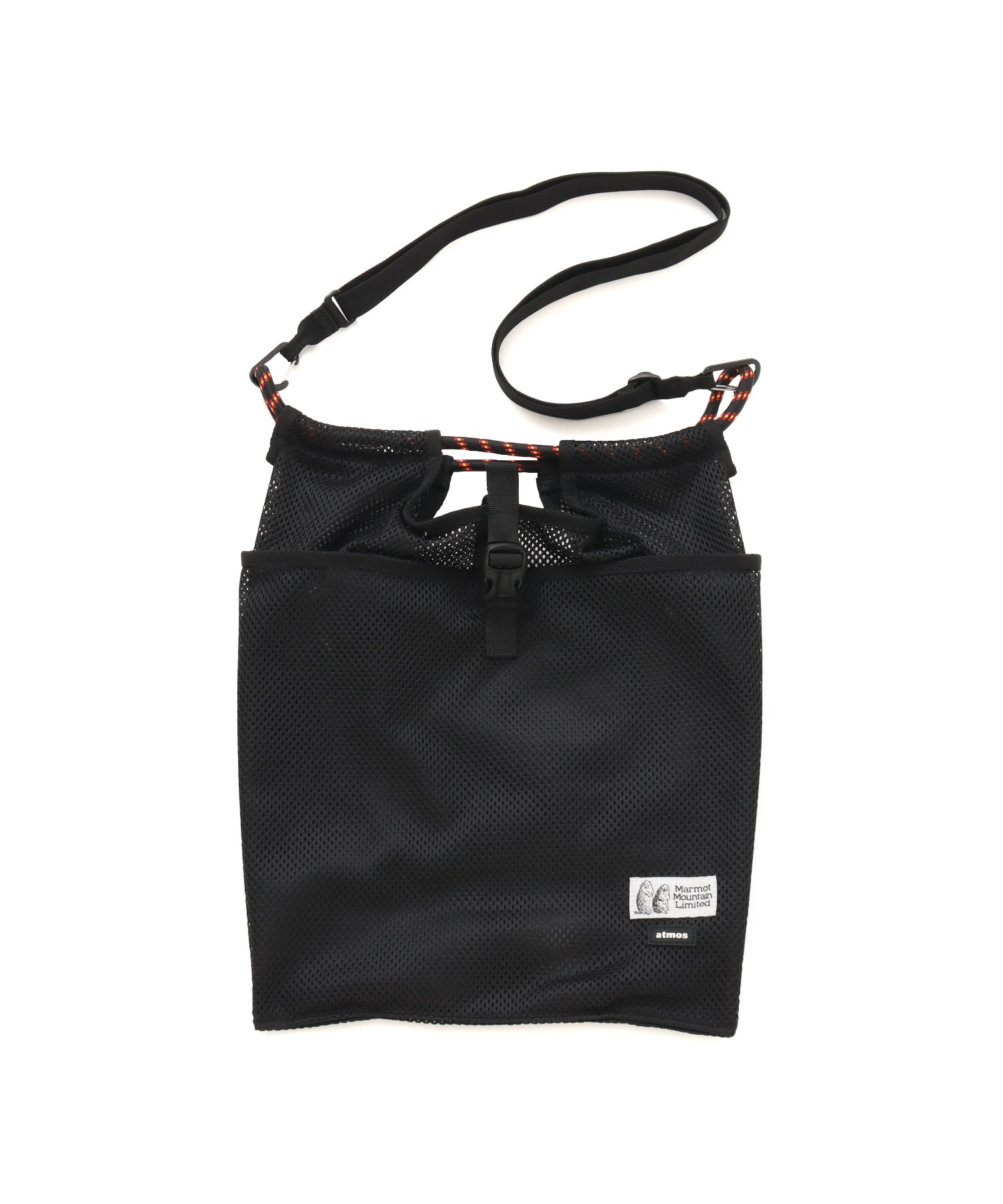Marmot x atmos Mesh Compact Tote BLACKのメイン画像