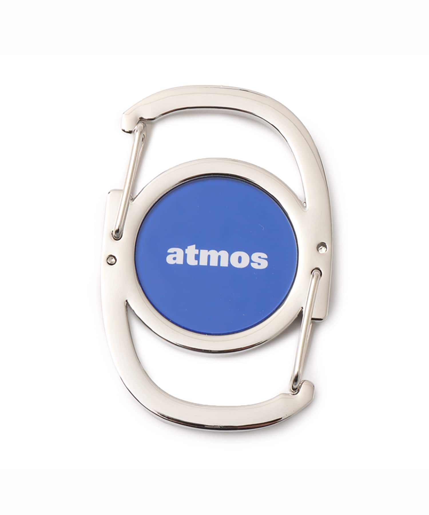 atmos Logo Carabiner BLUEのメイン画像