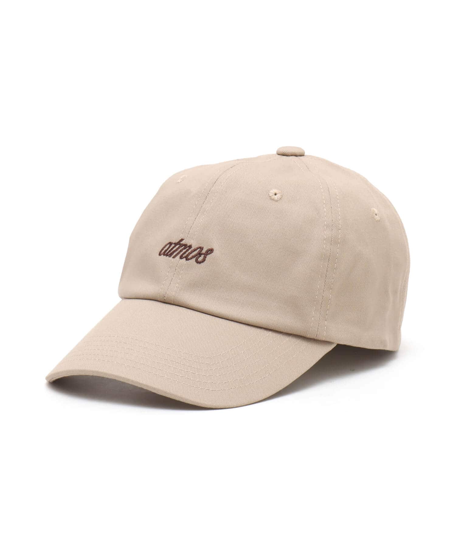 atmos Cotton Twill Cap BEIGEのメイン画像