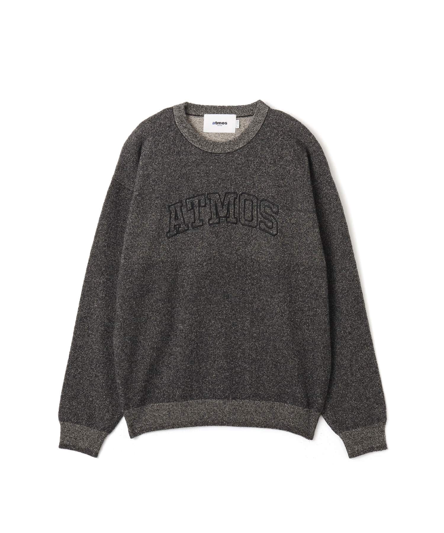 atmos Loop Plating Sweater BLACKのメイン画像