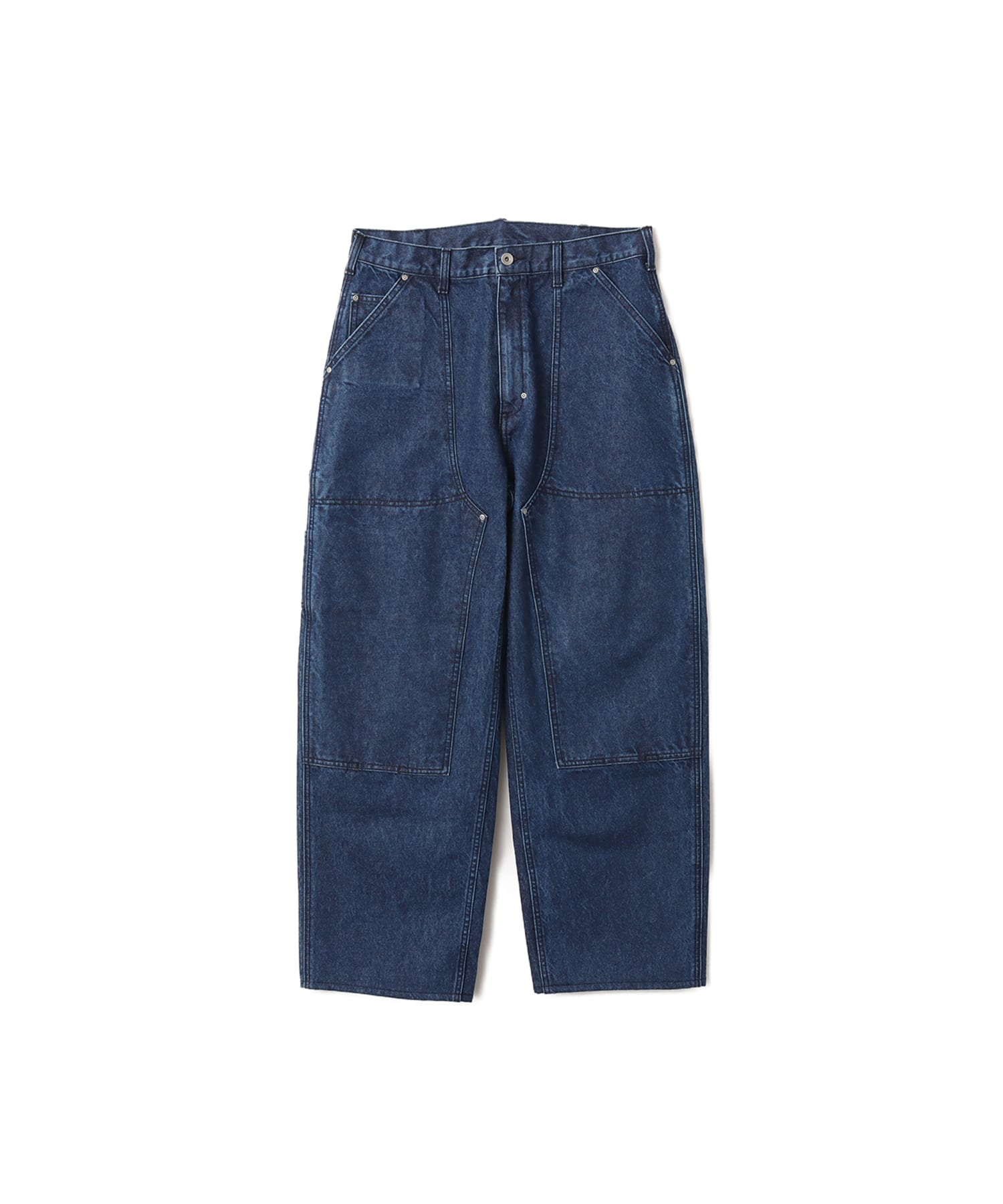 atmos Double-Knee Denim Pants BLUEのメイン画像