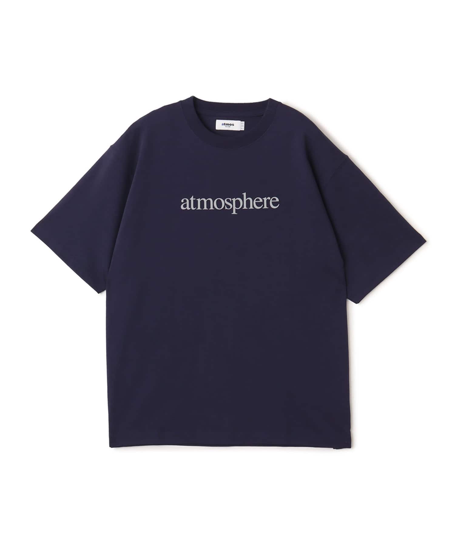 atmos atmosphere Print T-shirt NAVYのメイン画像
