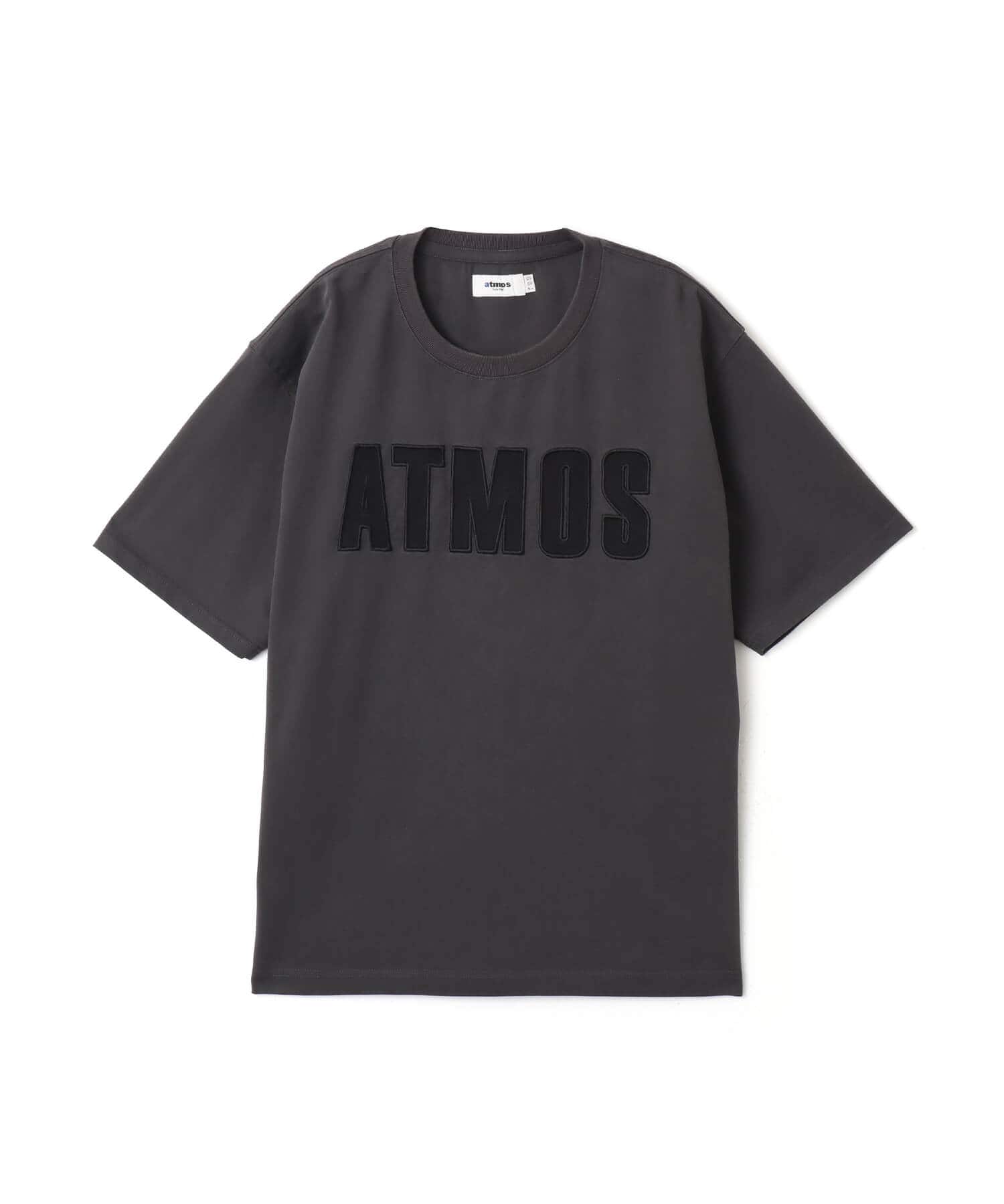 atmos Denim Logo T-shirt LIGHT BLACKのメイン画像
