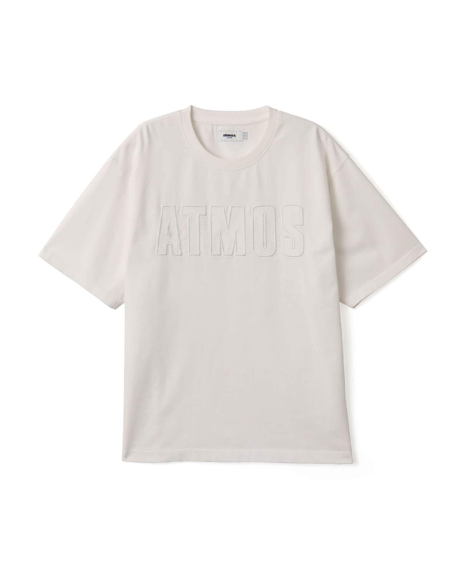 atmos Denim Logo T-shirt WHITEのメイン画像