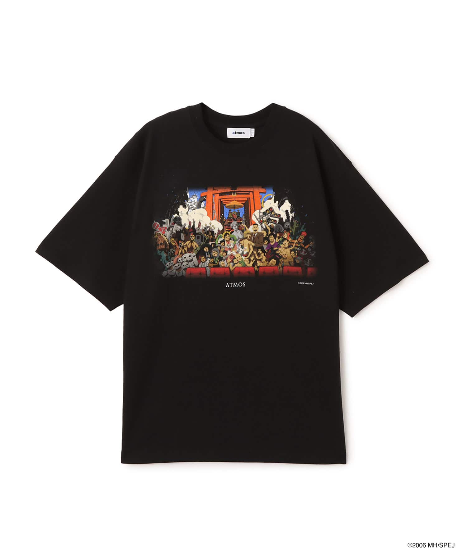 atmos x Paprika T-shirt 1 BLACKのメイン画像