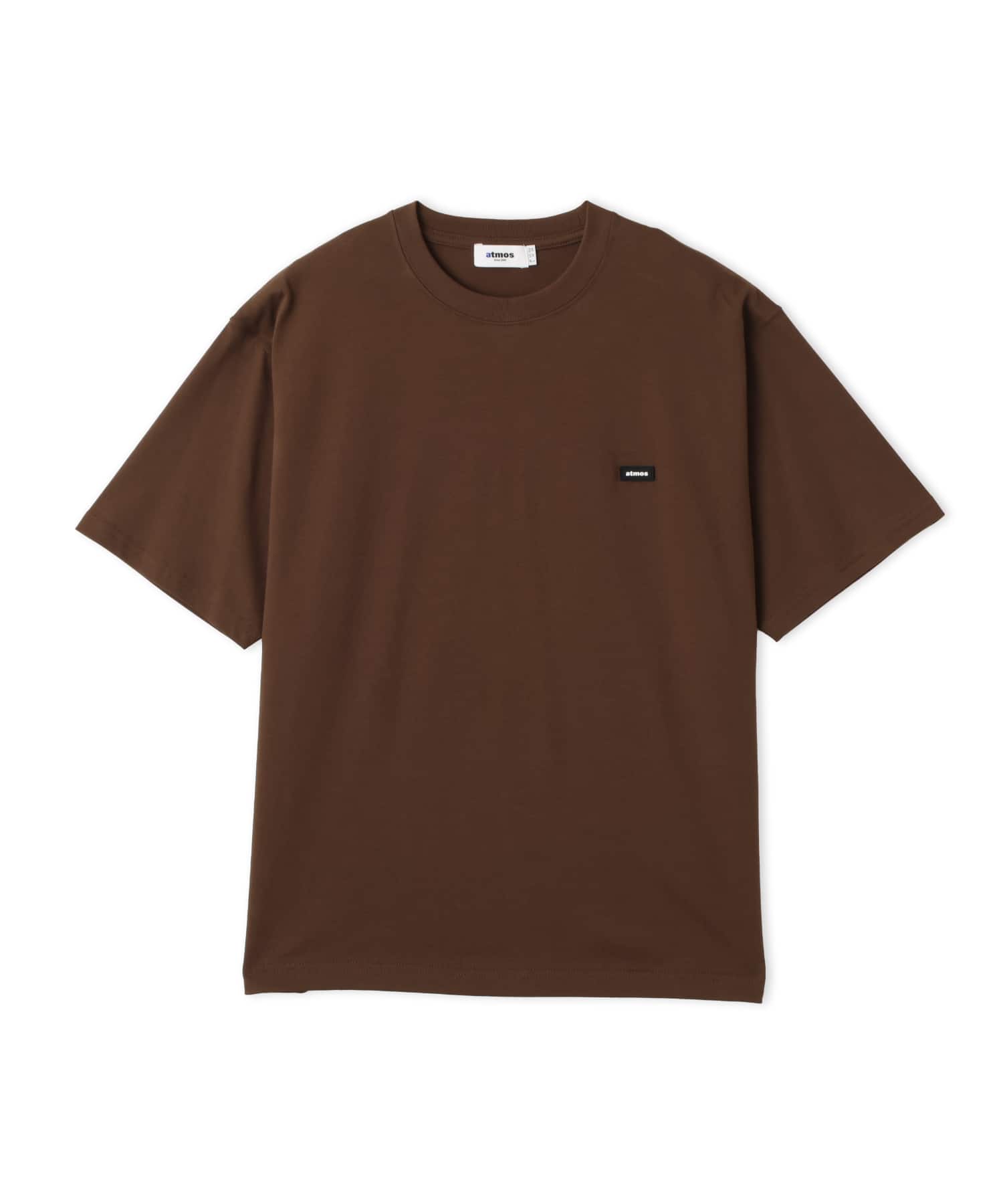 atmos Patch Logo T-Shirt BROWNのメイン画像