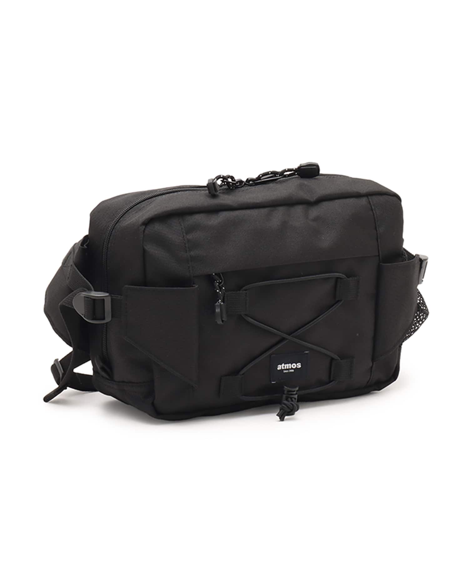 atmos Waist Bag BLACKのメイン画像