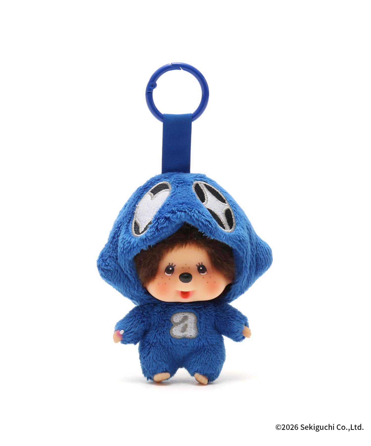 Monchhichi x atmos 【TENKYU】 キーチェーン BLUE（モンチッチ x