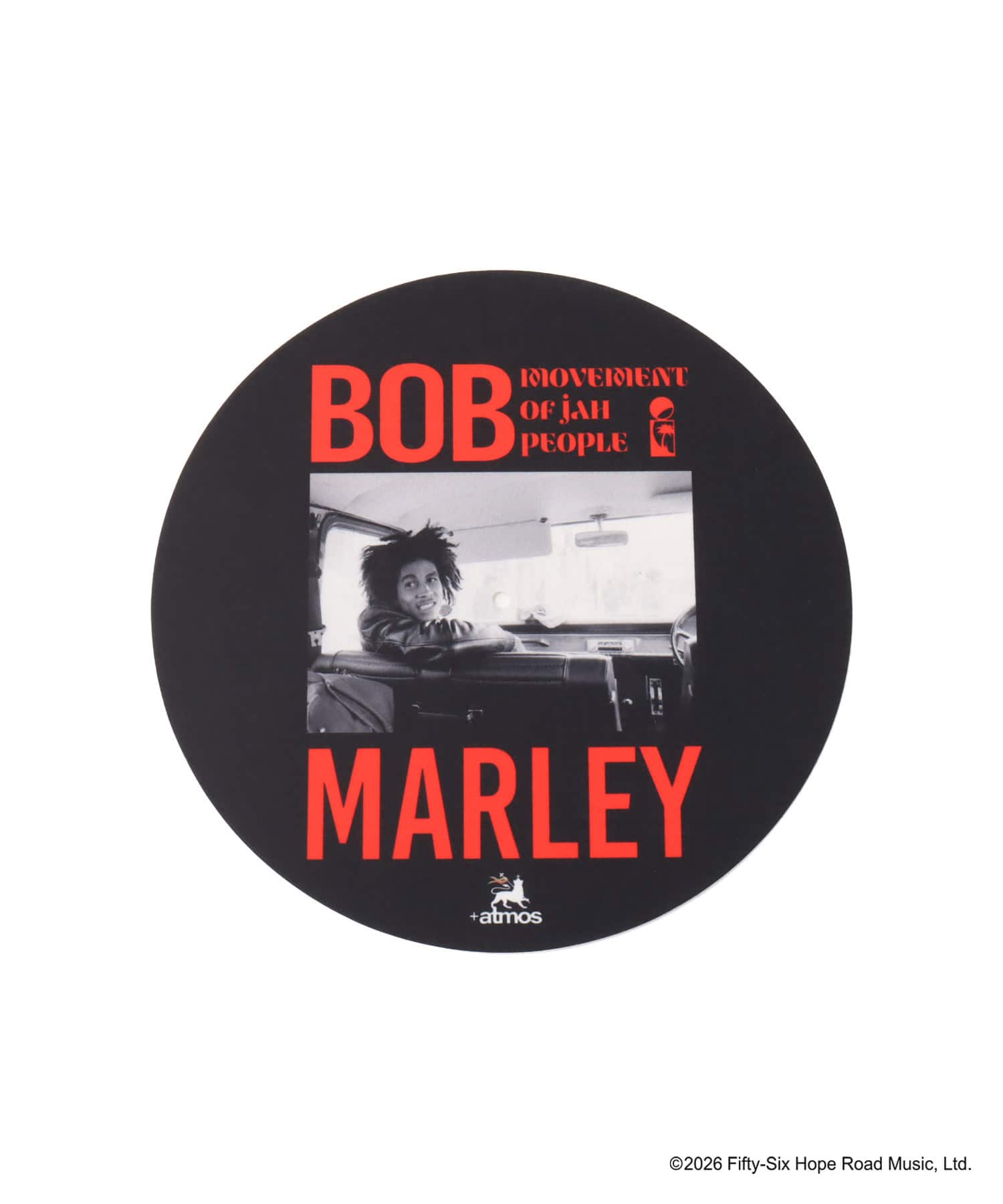 atmos x BOB MARLEY Dr.Suzuki Slipmats BLACKのメイン画像