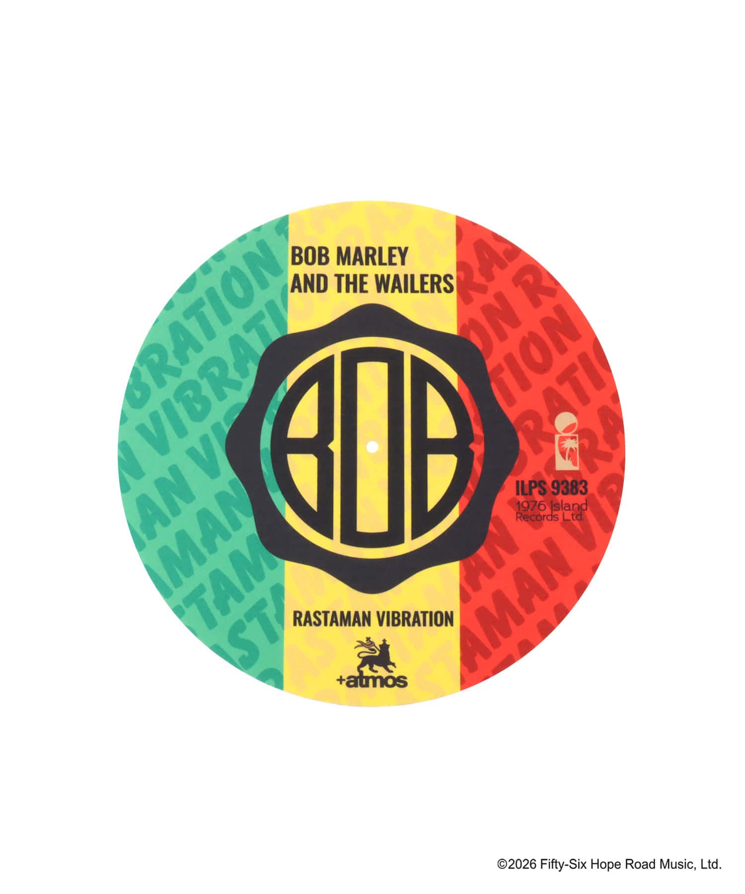 atmos x BOB MARLEY Dr.Suzuki Slipmats RASTA COLORのメイン画像