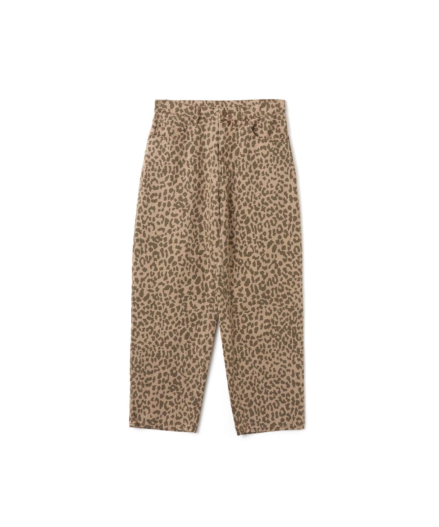 atmos Leopard Pattern Baggy Patns KHAKIのメイン画像