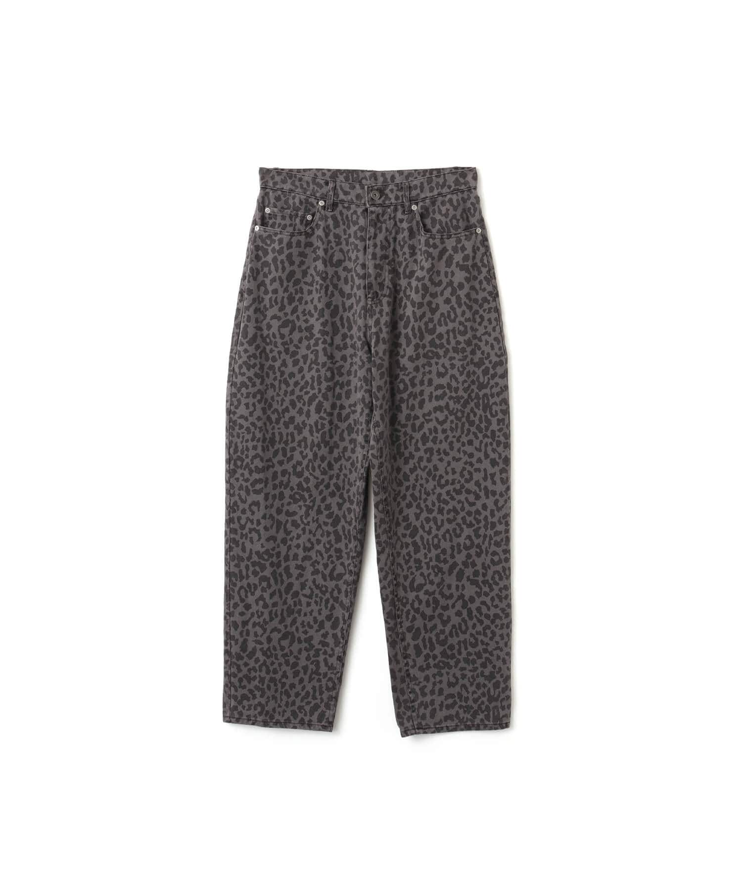 atmos Leopard Pattern Baggy Patns LIGHT BLACKのメイン画像