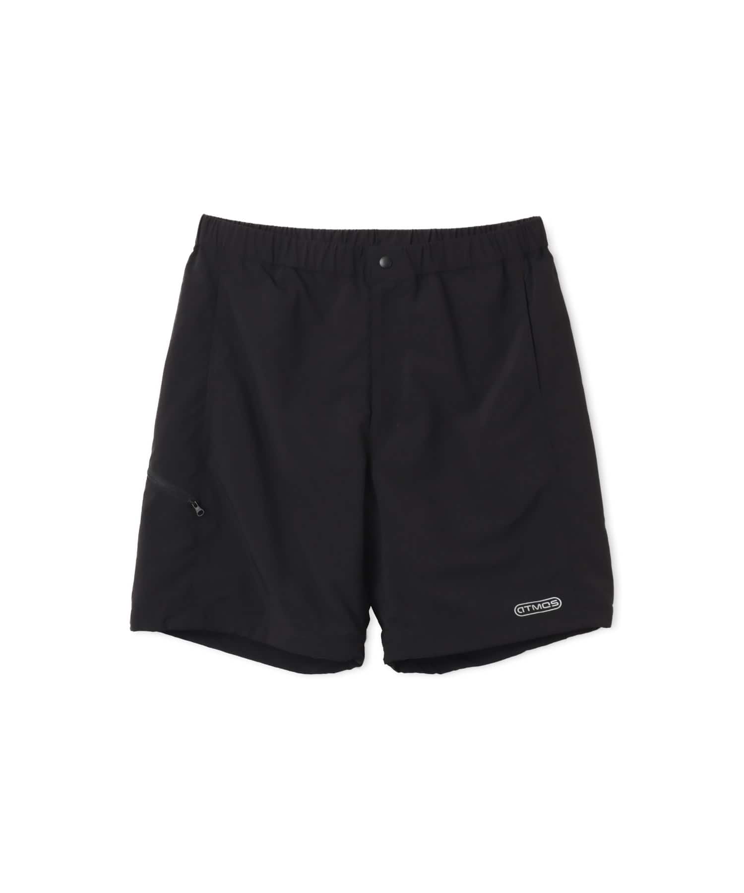 atmos Crinkled Nylon Shorts BLACKのメイン画像