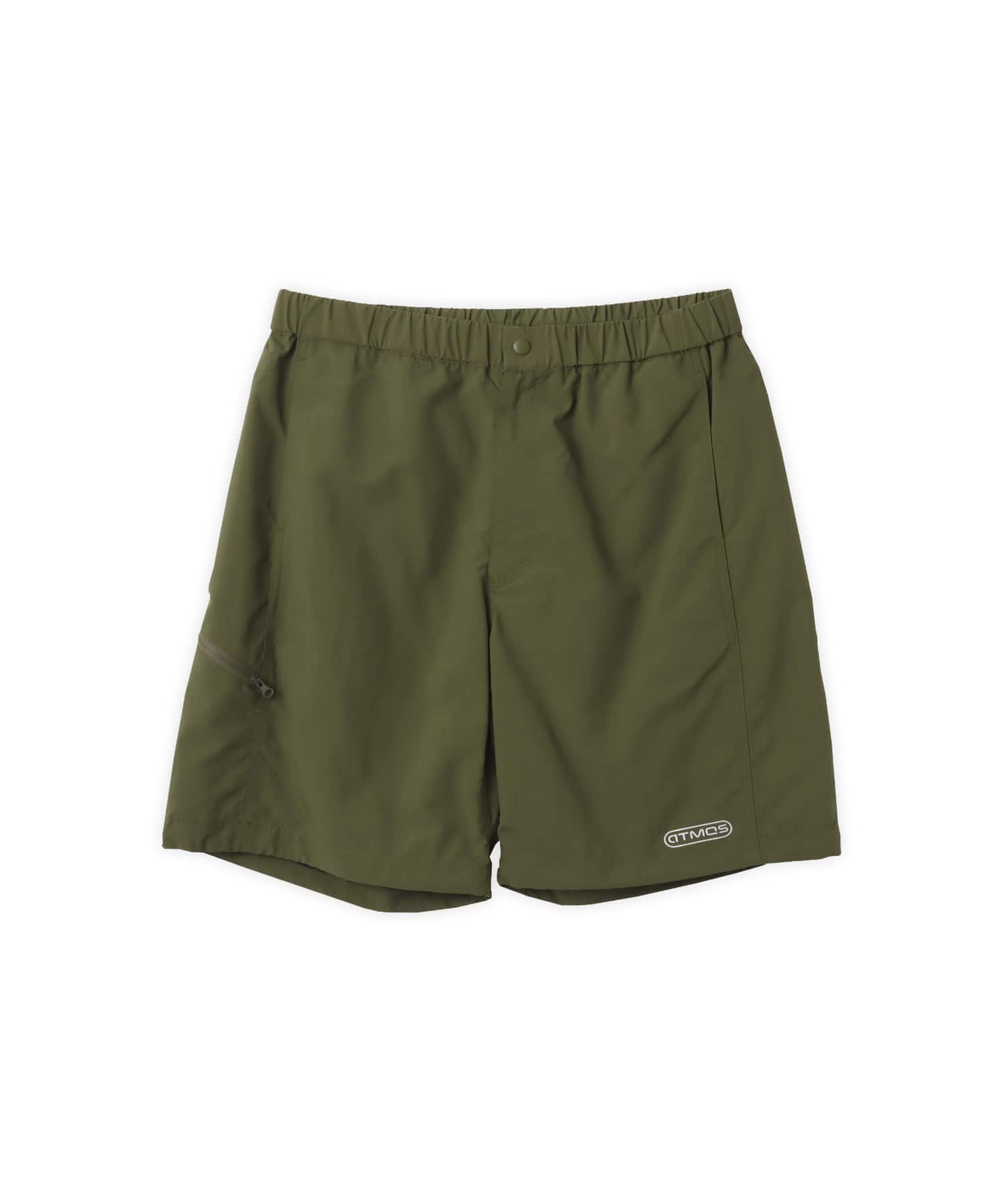 atmos Crinkled Nylon Shorts KHAKIのメイン画像