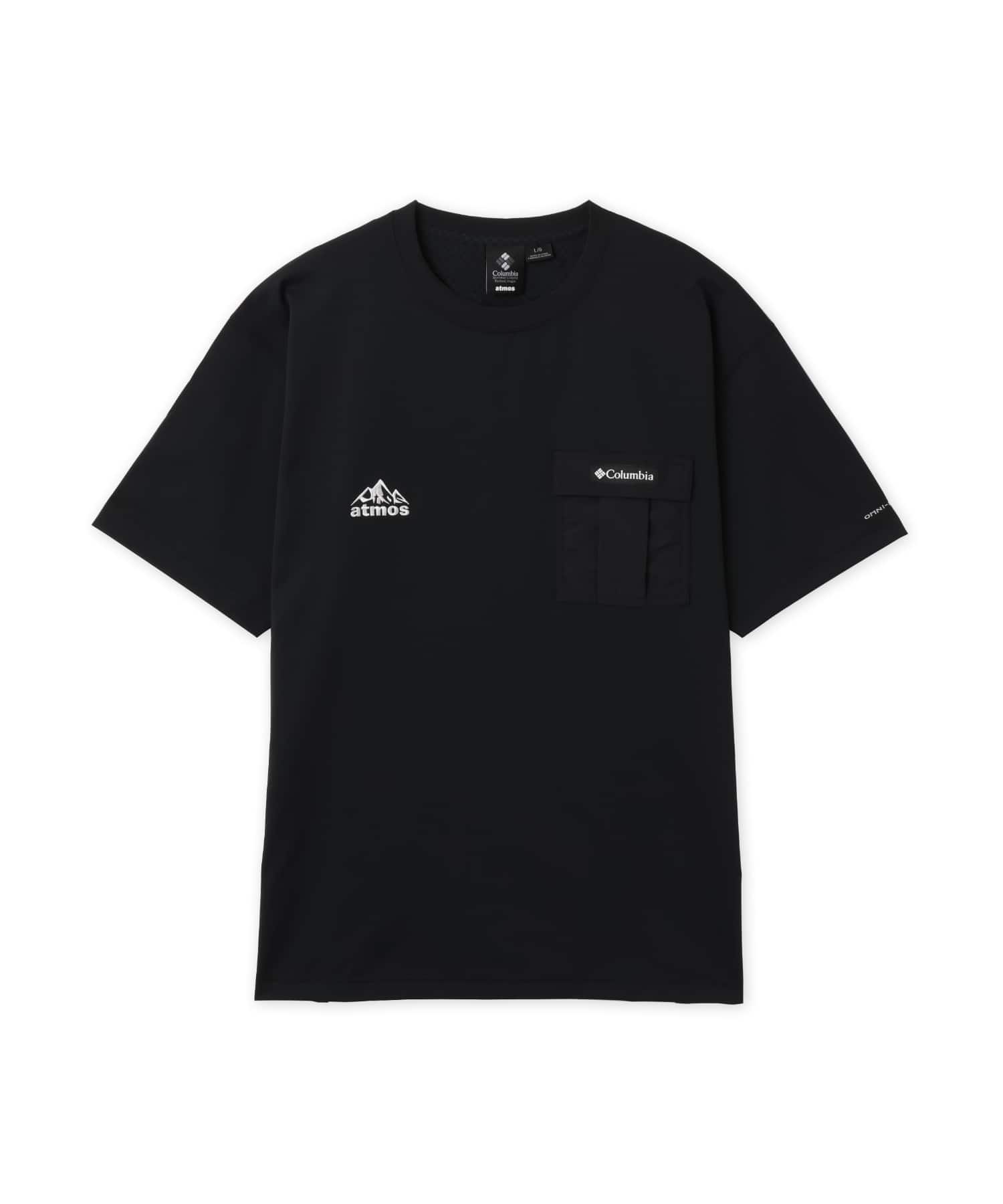 Columbia x atmos Pocket T-shirt BLACKのメイン画像